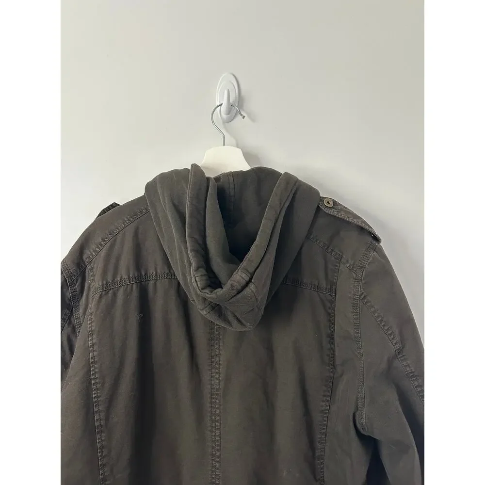 Columbia Utility Hooded Jacket size Large